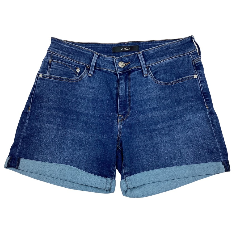 Mavi Rolled Cuff Shorts - Picture 1 of 8
